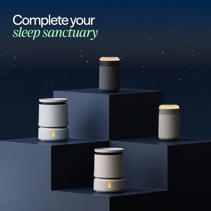 BLUEAIR Air Purifier & Sunrise Alarm Clock for Bedroom, Nursery – HEPASilent™, Wake-Up Light, White Noise & Soothing Sounds for Natural Sleep, USB-C, Mini Restful