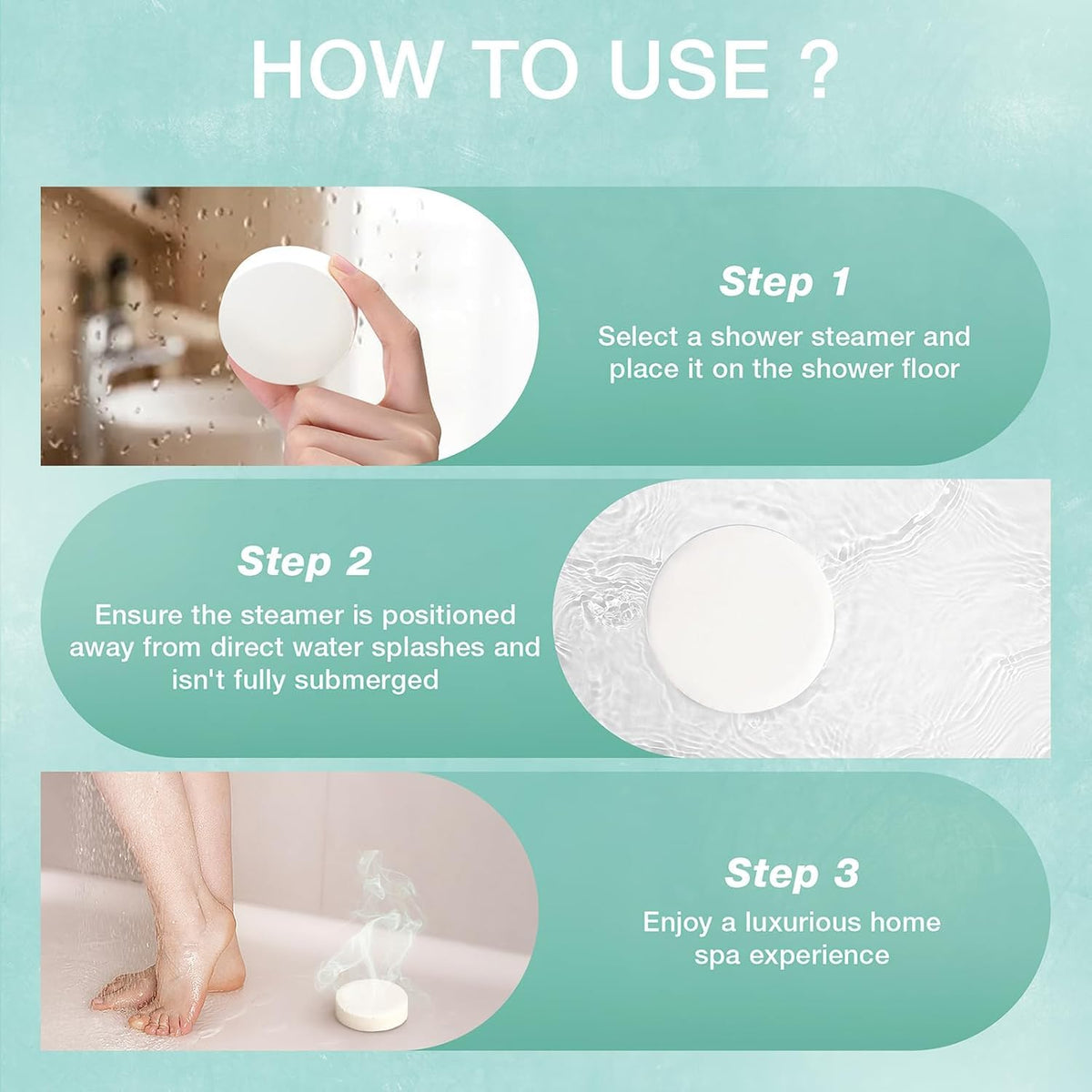 Shower Steamers Aromatherapy -18 Pack Eucalyptus Mint Shower Steamer for Women Men, Eucalyptus for Shower, Self Care Gifts for Women Men, Shower Bombs - Sinus Relief Relaxation Home Spa Stress Relief