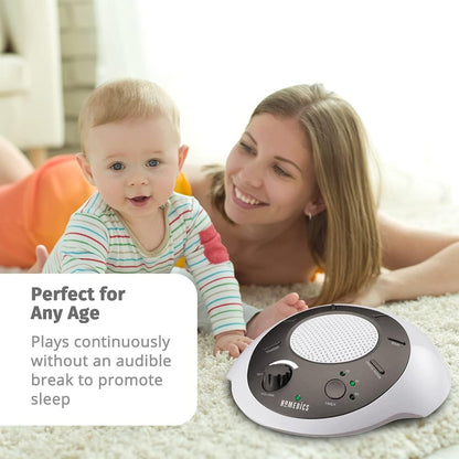 Homedics SoundSleep White Noise Sound Machine, Blue