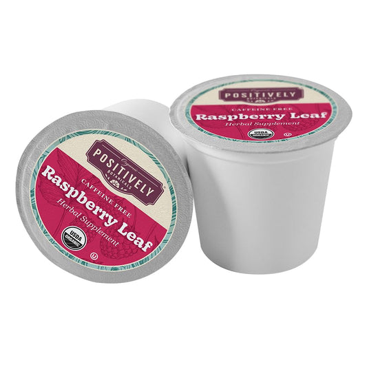 Positively Botanicals, Organic Raspberry Leaf, K-Cup® Compatible, 24 Pods
