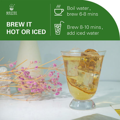 WT WEETEE Nettle Leaf Tea Bags 100 Count, Caffeine-free for Season Changes