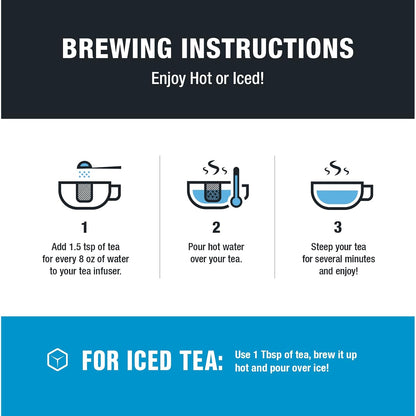Tiesta Tea Wellness Tea Sampler Dry Flight Set Loose Leaf 8 Pouches