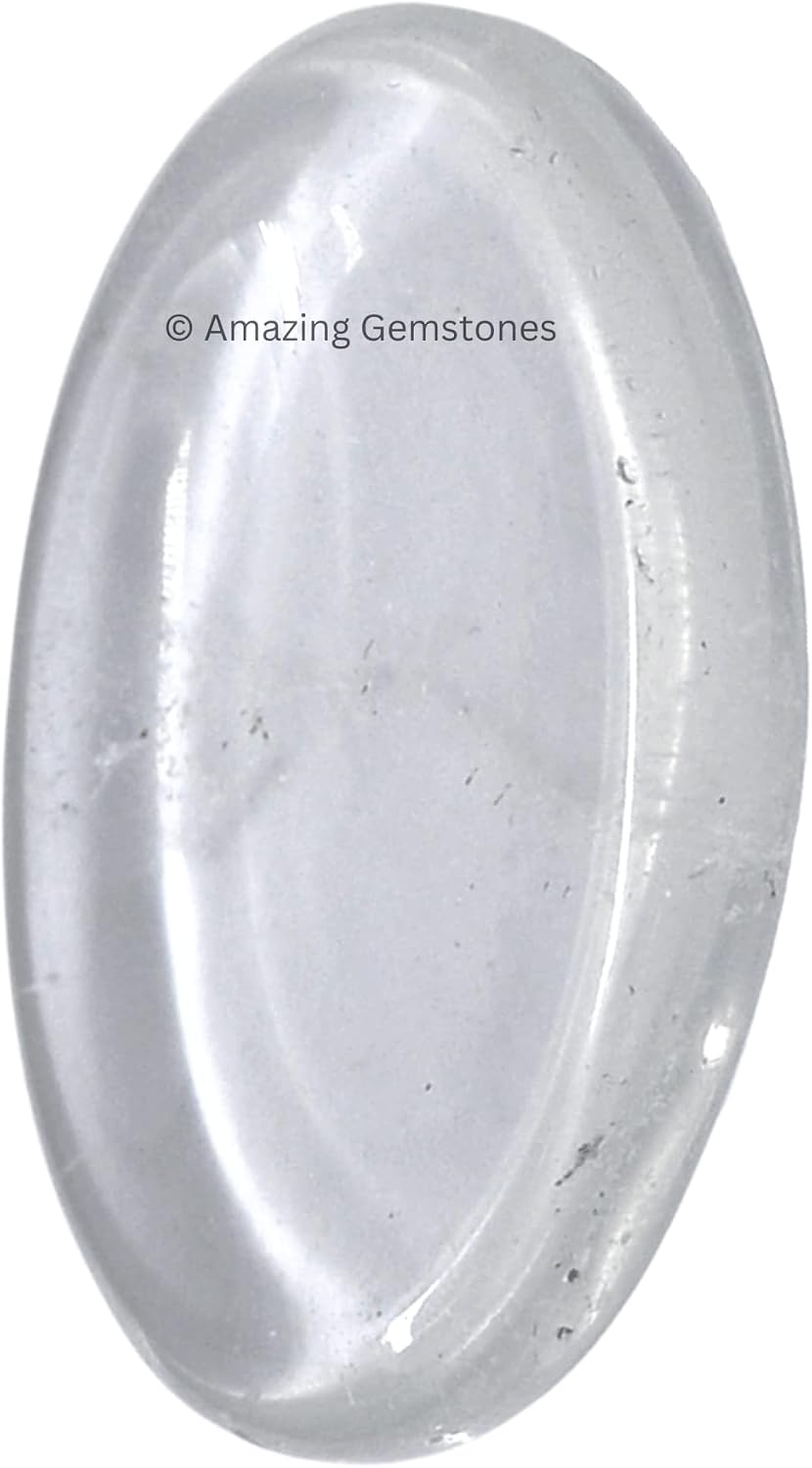 Amazing Gemstone Labradorite Thumb Worry Stone, Anxiety Stone, Healing Crystals - Piedra Crystal Fidget for Gift, Meditation, Calming, Relaxation, Stress Relief - Colors C