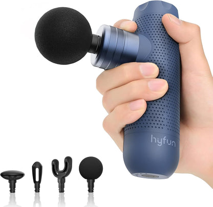 N1 Super Mini Massage Gun, Ultra-Compact Deep Tissue Massage Gun, Portable Travel Handheld Massager, Men & Women Muscle Recovery, Percussion Massager Quiet for Home, Gym, Office, Green