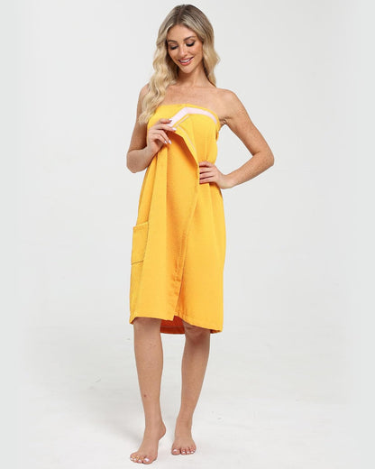 Xeoxarel Lightweight Waffle Bath Towel Wraps for Women after Shower