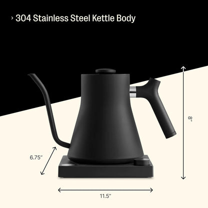 Fellow Stagg EKG Pro Gooseneck Electric Kettle, Brew Timer, 0.9 Liter