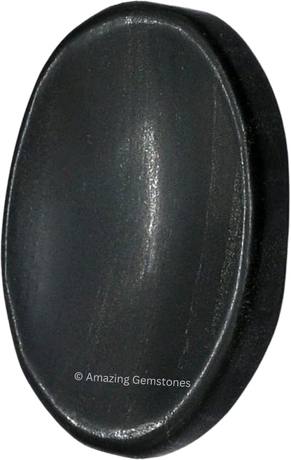 Amazing Gemstone Labradorite Thumb Worry Stone, Anxiety Stone, Healing Crystals - Piedra Crystal Fidget for Gift, Meditation, Calming, Relaxation, Stress Relief - Colors A