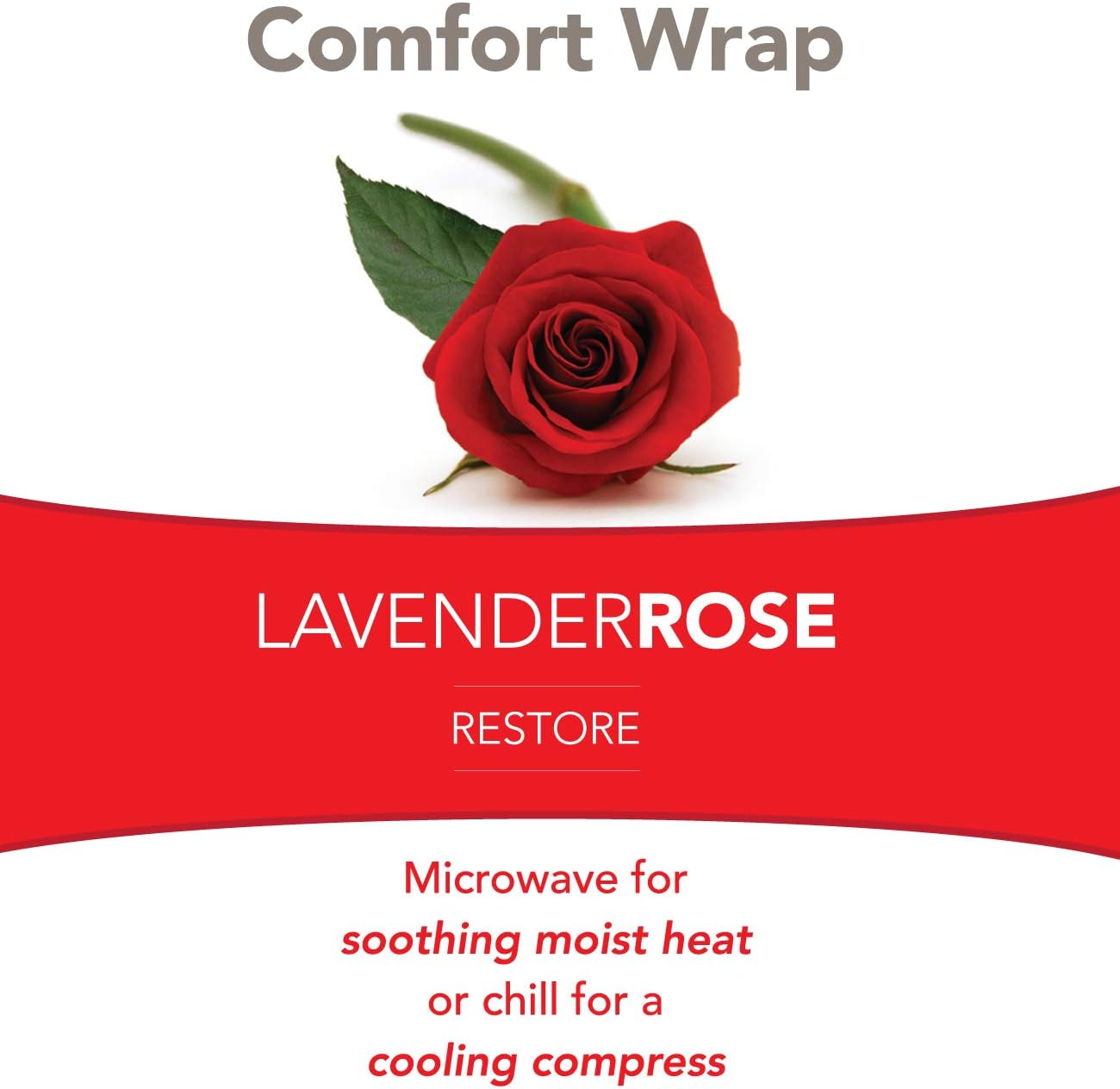 Bed Buddy Heated Aromatherapy Neck Wrap, Lavender Scented - Microwavable Hot & Cold Therapy for Sore Muscles, Stress Relief, and Relaxation - Soft Plush Fabric with Lavender