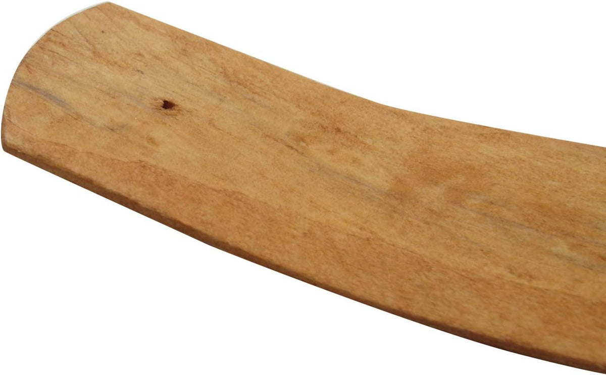 TRENDBOX 10pcs Handmade Plain Wood Wooden Incense Stick Holder Burner Ash Catcher Natural Design Buddhist