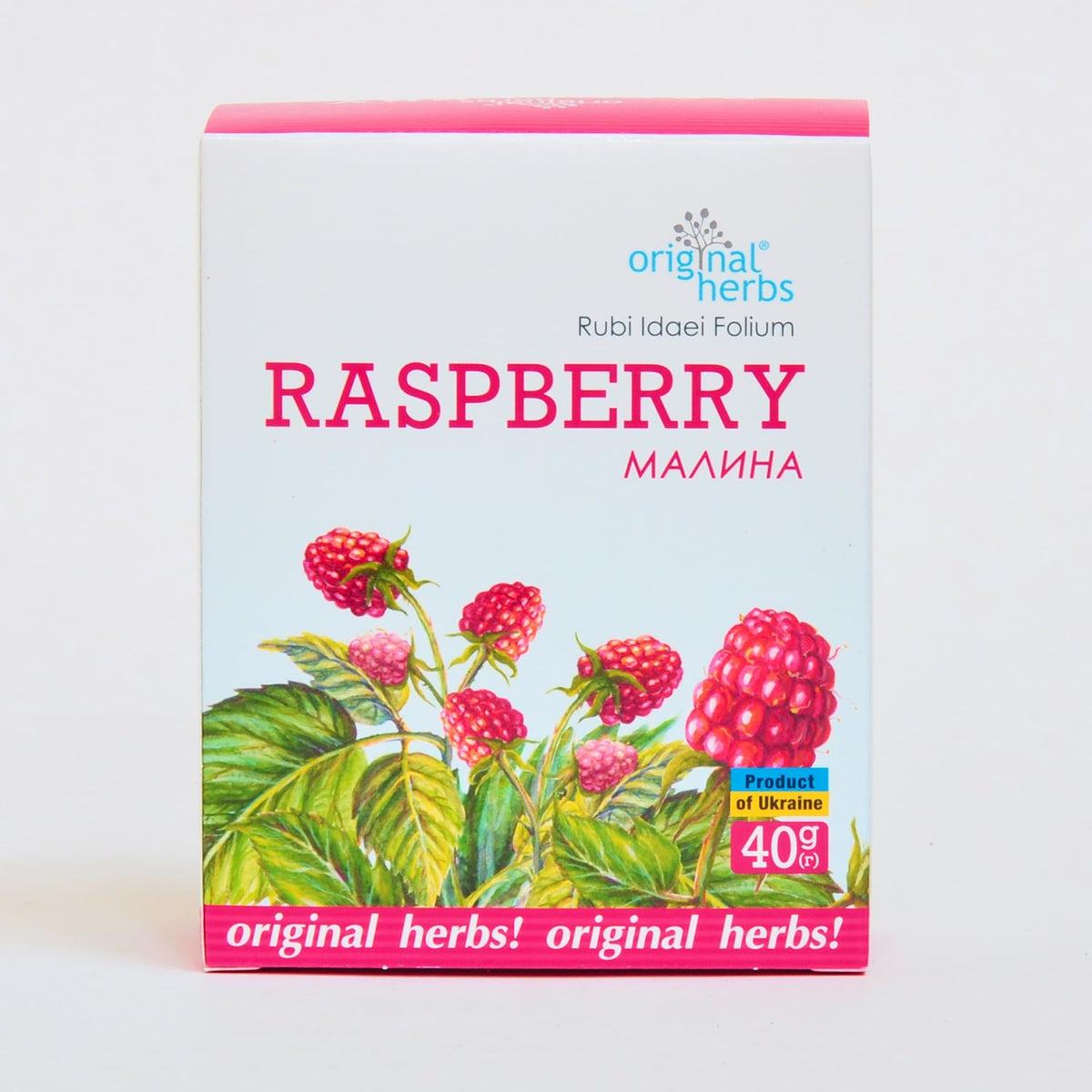 RASPBERRY TEA, (RUBI IDAEI FOLIUM.) | Original Herbs Herbal Tea – Wild Crafted Herbs Tea – 40g (1.4oz) Antioxidant Rich Raspberry Tea, 100% pure and natural fruit tea.