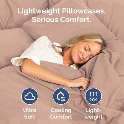 Standard Pillow Cases Set of 10 - Ultra Soft Hotel Quality Pillowcase Covers - Comfy, Cozy & Wrinkle Free - Shrink, Stain and Fade Resistant - Machine Washable Pillow Protectors - 10 Pcs Set - White - Colors A