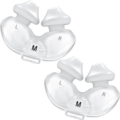 Replacement Nasal Pillow Cushion for ResMed Airfit P10,Compatible with Original Airfit P10 CPAP Mask,Reliable Seal & Perfect Fit,Ultra-Soft & Durable Replacement (Medium -3PCS)