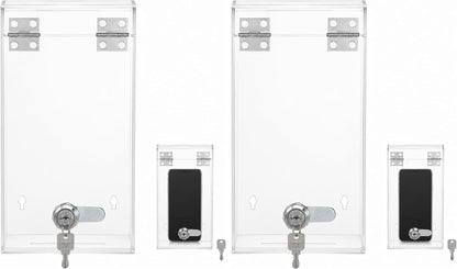 Zerodeko 1PC Key Lock Box Cellphone Case Clear Cell Phone Lock Box Phone Locker Box Self-control Smartphone Holder Mobile Phone Case for Parents to Get More Focused Cellphone Case Lockbox