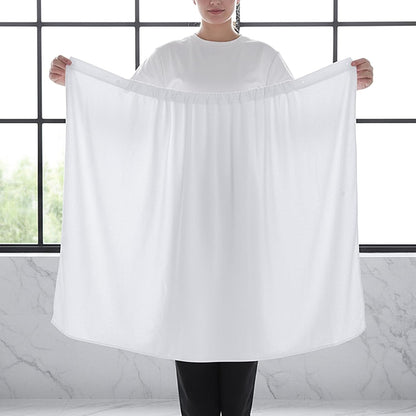 4 Pcs Spa Wrap Towel Wrap for Women Women's Shower Wraps Robes Bath Robe Spa Robe with Adjustable Closure Elastic Top