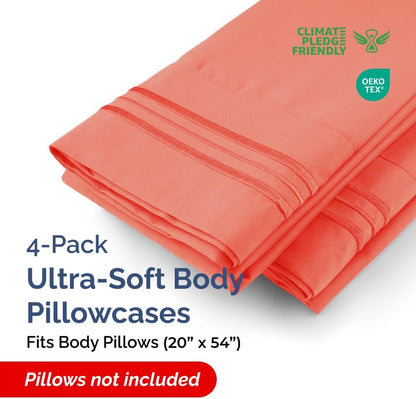 Standard Pillow Cases Set of 10 - Ultra Soft Hotel Quality Pillowcase Covers - Comfy, Cozy & Wrinkle Free - Shrink, Stain and Fade Resistant - Machine Washable Pillow Protectors - 10 Pcs Set - White - Colors A