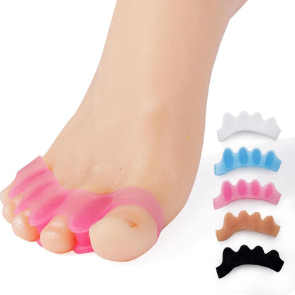 White Gel Toe Separators for Bunions and Hammertoes – 1 Pairs