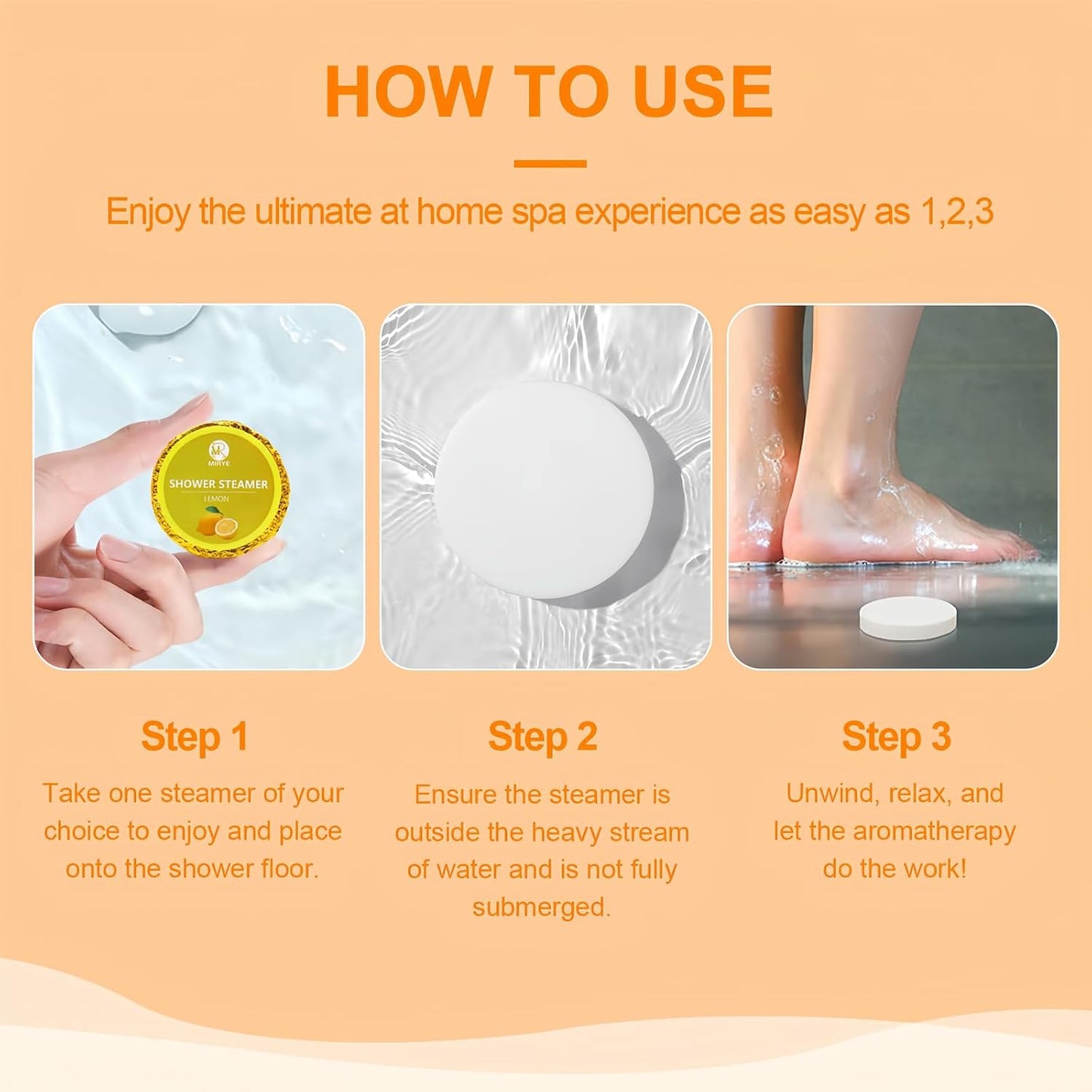 Birthday Gifts for Women, 40 PCS Shower Steamers Aromatherapy, 10 Scent Bath Bombs Organic with Natural Essential Oil, Relaxation Self Care Gifts for Women Mom Wife Sister Friend Her