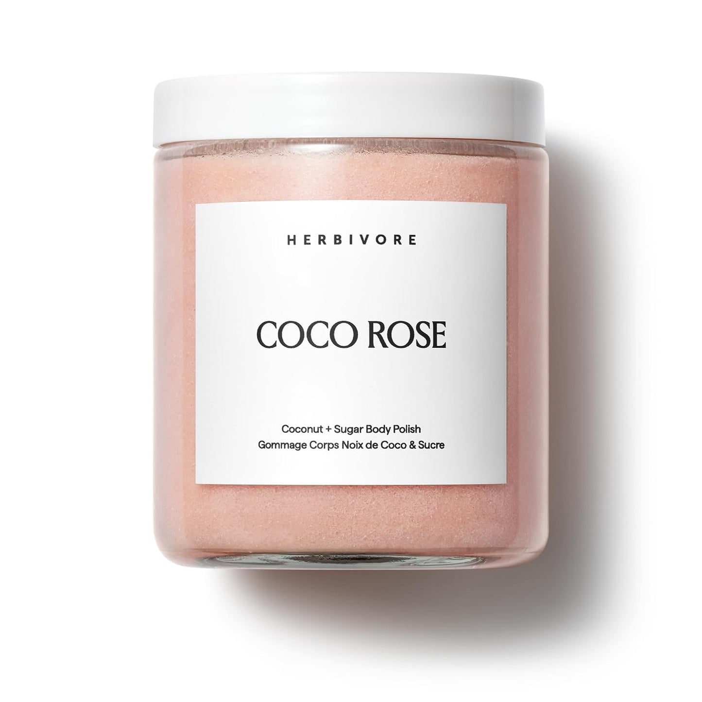 HERBIVORE Coco Rose Body Scrub | Exfoliating, Coconut & Shea, 8 oz