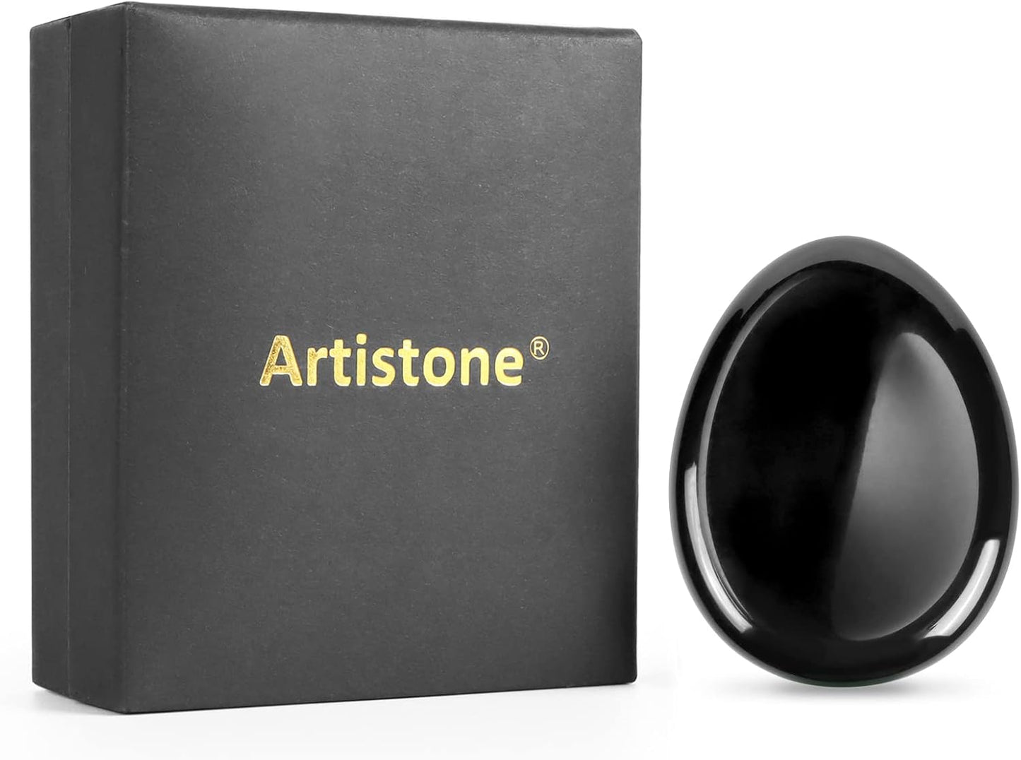 Artistone Moss Agate Crystal Chakra Thumb Worry Stone Teardrop Reiki Healing Stone Pocket Palm Stones for Anxiety Stress Relief Meditation Therapy Geometry Home Decor