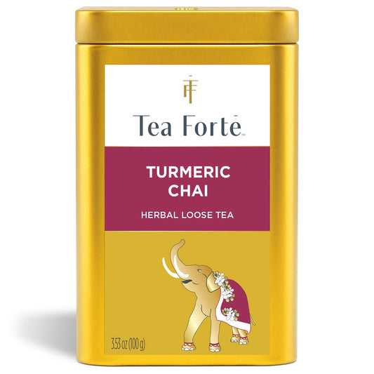 Tea Forte Turmeric Chai Loose Leaf Tea Canister