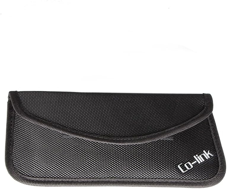 Co-link Cell Phone Anti-tracking Anti-spying GPS Rfid Signal Blocker Pouch Case Bag Handset Function Bag (Black)