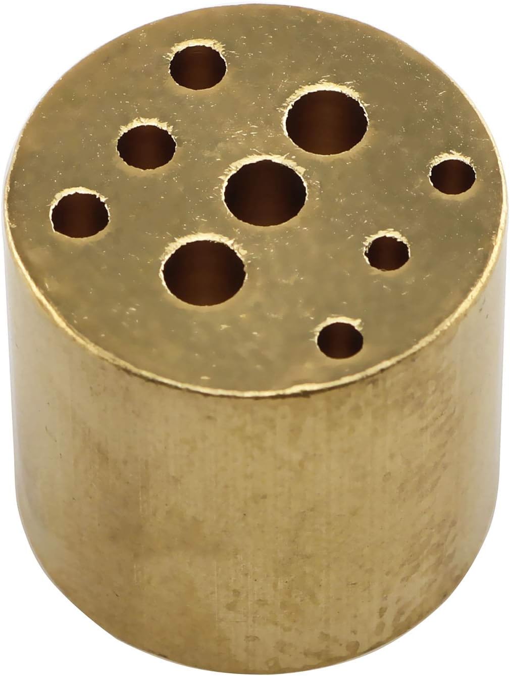 E-outstanding Incense Holder Brass Incense Burner Holder with 9 Different Sizes Holes Incense Stick Holder