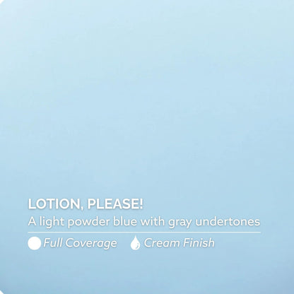 Dazzle Dry Mini Kit 4 Step System - Varsity Blues - A muted light denim. (5 Piece Kit / 5 Manicures)