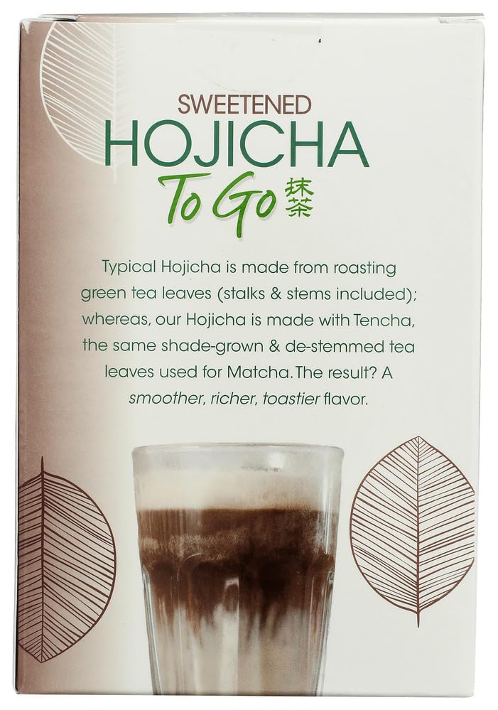 Aiya Japanese Sweetened Matcha Powder to Go Sticks - Ceremonial Grade, Vegan-Friendly, Gluten-Free - 8 Individually Packed Single-Serving Sticks for Freshness and Convenience