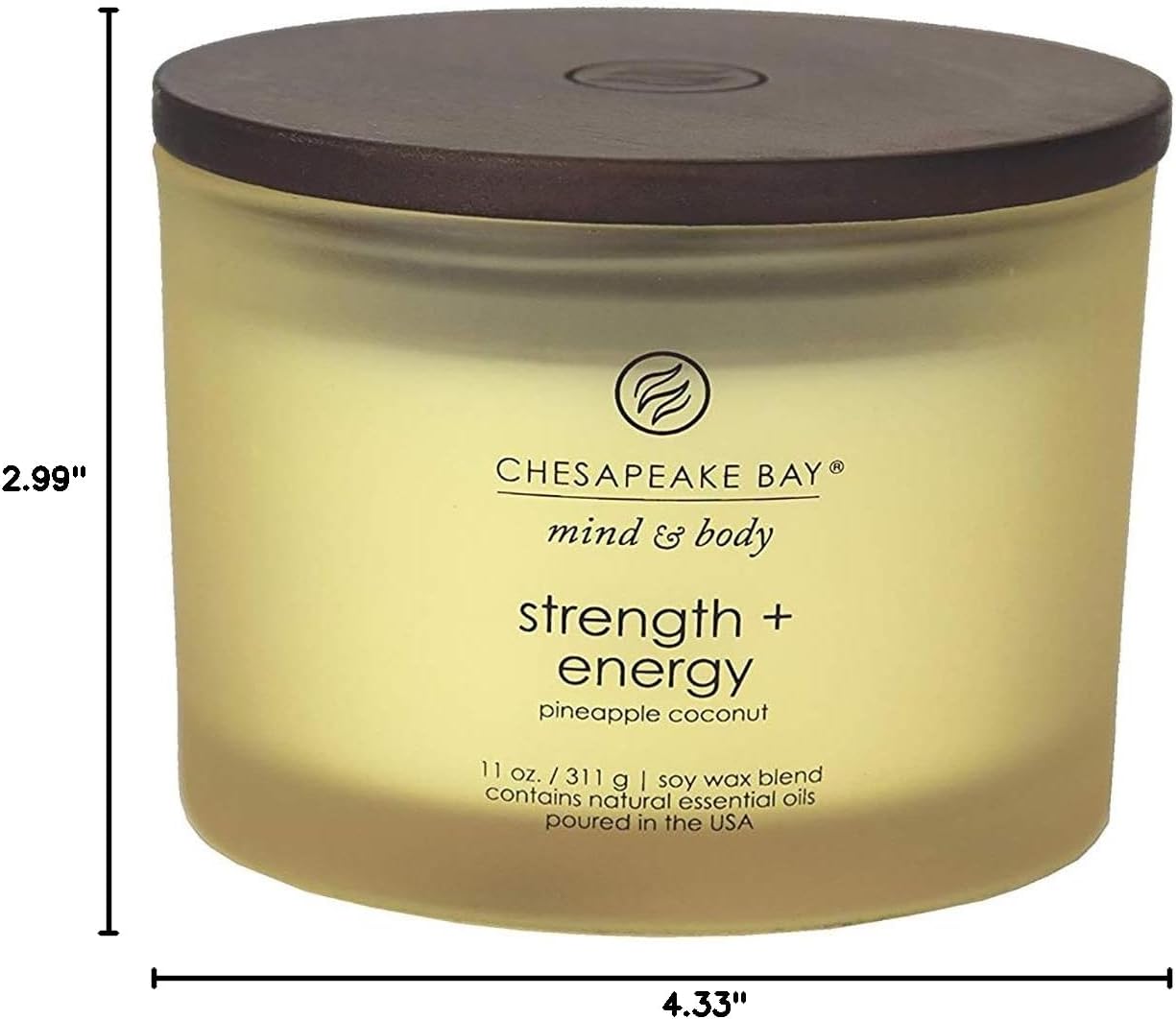 Chesapeake Bay Candle Scented Candle Serenity + Calm (Lavender Thyme) Coffee Table Home Décor