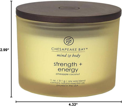 Chesapeake Bay Candle Scented Candle Serenity + Calm (Lavender Thyme) Coffee Table Home Décor