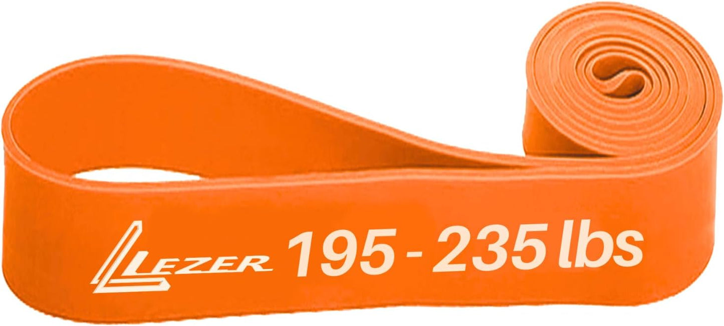 LEZER Resistance Bands - Pull Up Bands for Home Gym Fitness, Stretching, Physical Therapy & Training - Includes Instruction