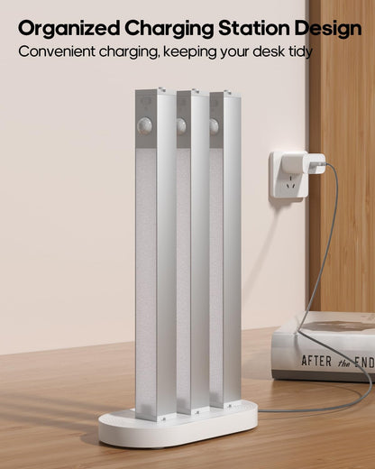 GOODEA 7" Under Cabinet Lighting with Charging Station