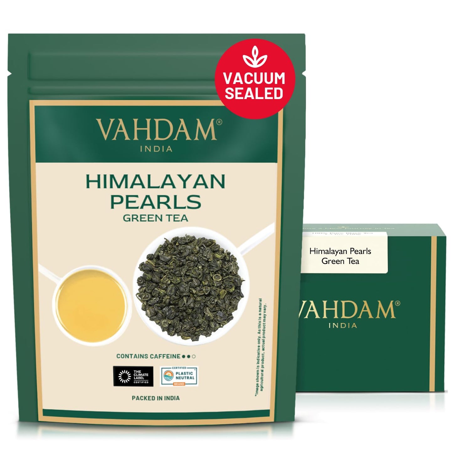 VAHDAM Instant Chai Latte - 10 Sachets (7.7 Oz / 220g) | Authentic Indian Chai with Natural Spices | Just Add Water, No Steeping Required | Creamy Chai Latte Anytime