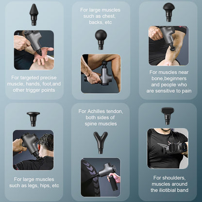 Opove M3 Pro 2 Massage Gun Deep Tissue Percussion Muscle Massager for Workout, Handheld Percussive Therapy Fascia Gun for Athletes Fast Recovery 4-8 Hours Long Battery Life, Powerful, Quiet, Black
