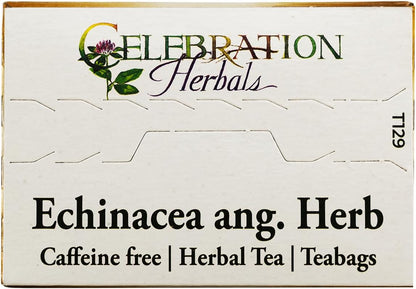 Celebration HERBALS Echinacea ANG Herb Tea Organic 24 Bag, 0.02 Pound