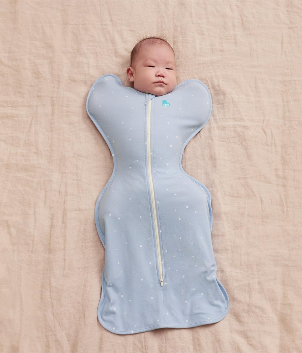 Love to Dream Swaddle UP, Baby Sleep Sack, Self-Soothing Swaddles for Newborns, Get Longer Sleep, Secure Fit Helps Calm Startle Reflex, New Born Essentials for Baby, 1.0 TOG, 13-19 lbs, Deep Olive
