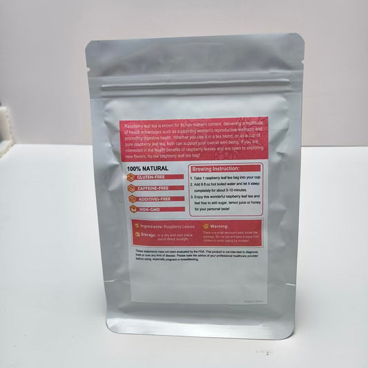 Jarteela - Raspberry Leaf Tea Bag, 60 Ct, Red Raspberry Leaf Herbal Tea