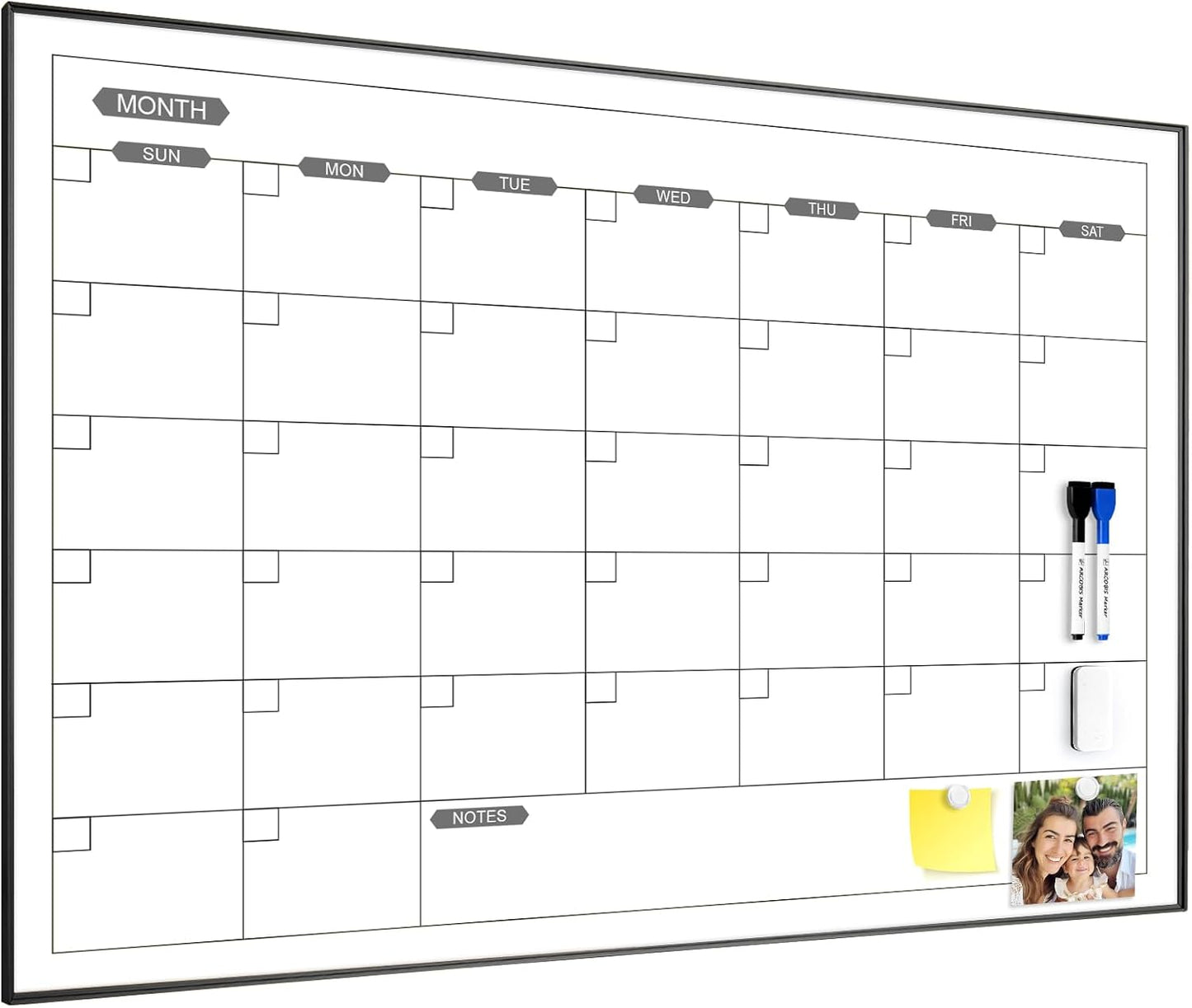 ARCOBIS Monthly Calendar Whiteboard