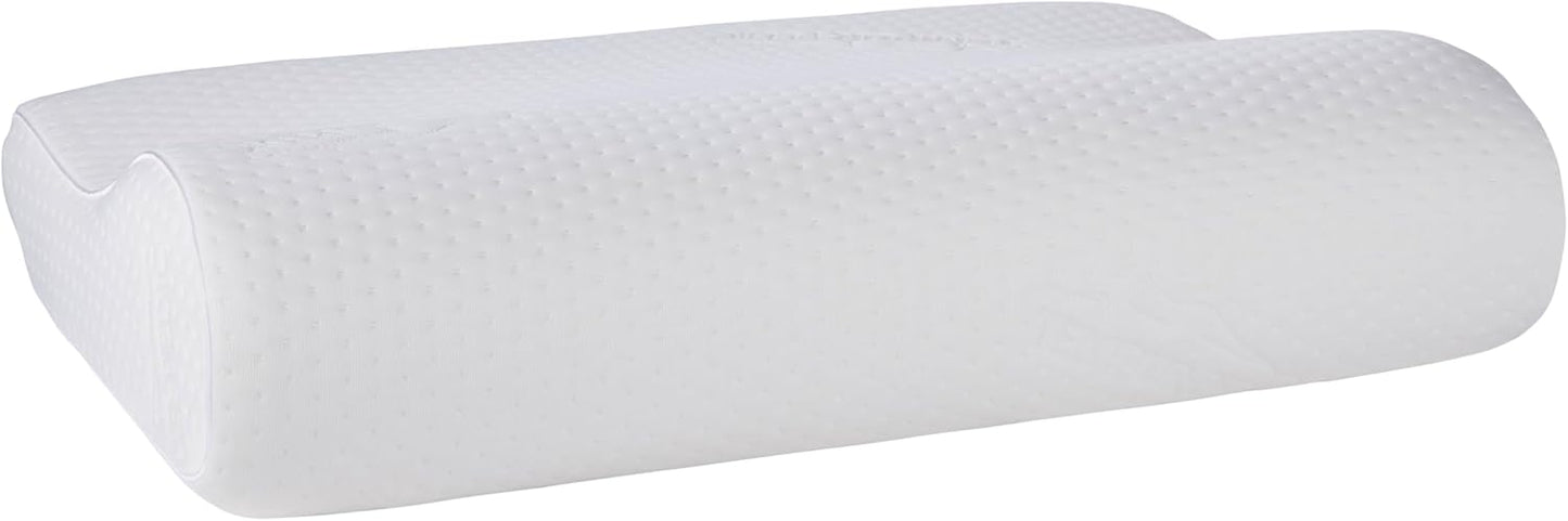 Tempur-Pedic TEMPUR-Ergo Neck Pillow, Medium Profile, White