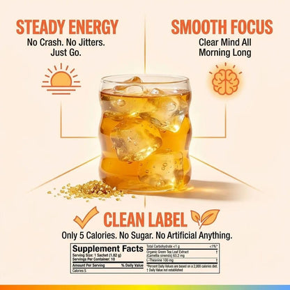 VeryVery Good Tea Crystals - Vanilla Taro Sleep Tea with Melatonin, Chamomile + L-Theanine, Bedtime Drink Mix, Non Habit Forming, Hot or Cold Packets, 10 Pack