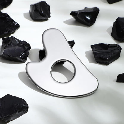 Gua Sha Facial Tools Guasha Tool Gua Sha Jade Stone Manual Massage Sticks for Jawline Sculpting and Puffiness Reducing for Face Body Tensions Reduce Festive Gifts