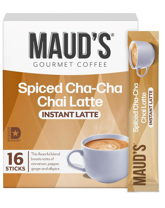 Maud's Spiced Chai Tea Latte Instant Packets