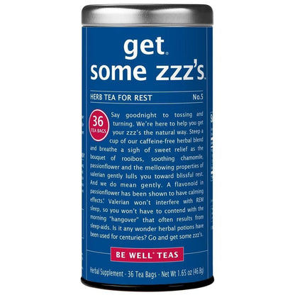 The Republic of Tea Be Well Get Some Zzz's No. 5 Herbal Tea, 36 Count