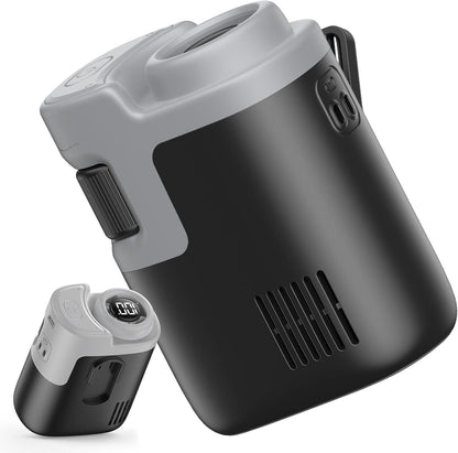 Waist Fan, 23000RPM Brushless, 35Hour 100 Speeds 5 Modes