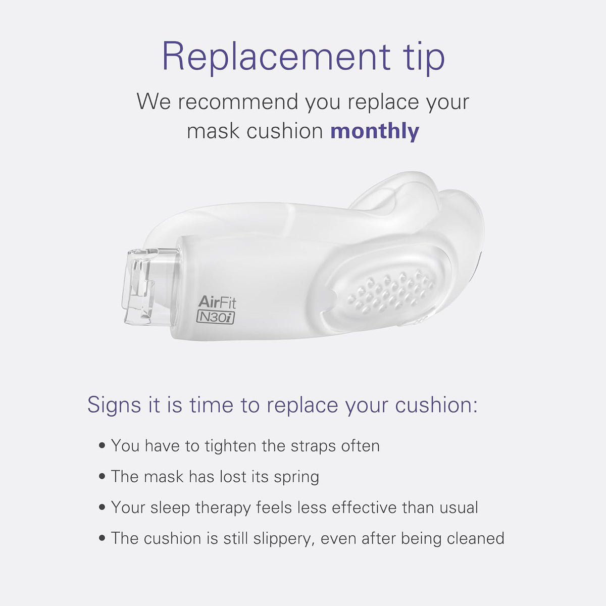 ResMed AirFit N30i Cushion Replacemen, Medium