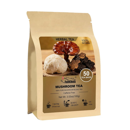 FullChea - Rooibos Tea Bags, 60 Counts - Premium South African Natural Rooibos - Non-GMO - Caffeine-Free - Antioxidant-Rich & Supports Digestion