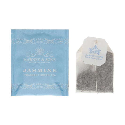 Harney & Sons Fine Teas Jasmine Fragrant Green Tea - 50 Teabags