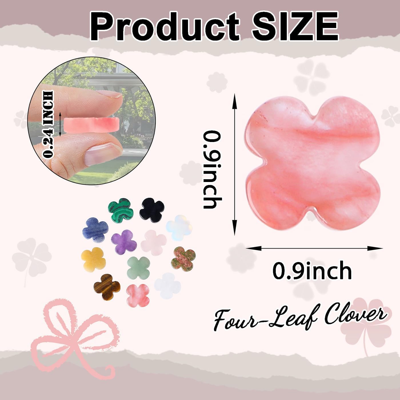 DUQGUHO Worry Stones for Anxiety, Meditation Reiki Relax Thumb Worry Stones, Crystals and Healing Stones Bulk 12PCS, Stress Relief Gifts for Women