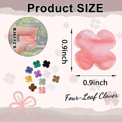 DUQGUHO Worry Stones for Anxiety, Meditation Reiki Relax Thumb Worry Stones, Crystals and Healing Stones Bulk 12PCS, Stress Relief Gifts for Women