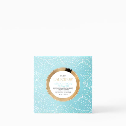 LALICIOUS Endless Summer Exfoliating & Moisturizing Body Scrub | Sugar & Coconut Oil | Pre-Shave Scrub for Ingrown Hairs & Razor Bumps | Gently Buffs & Smooths Sensitive Skin | No Parabens Large 16oz
